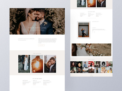 Baseline- Photography Template by Pixpa branding design logo photography website pixpa portfolio template ui ux web design website wedding