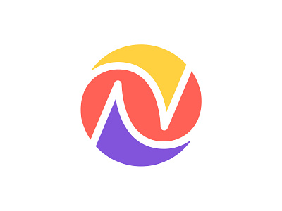 N / Circle / V4 circle n design letter letter n logo logotype mark monogram n logo symbol typography