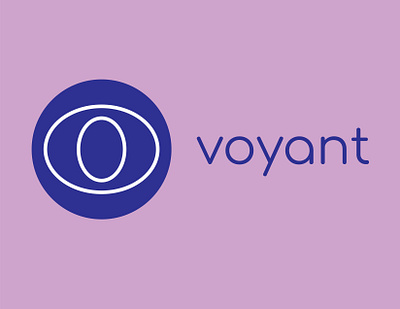 Branding - Voyant app branding design icon logo