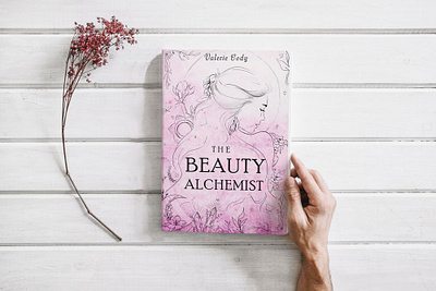 Book Cover Illustration alchemy beauty book book cover dreamy esoteric feminine illustration photoshop portrait woman