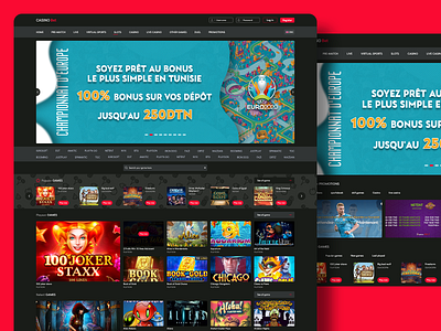 Casino website banner bet casino play red slot