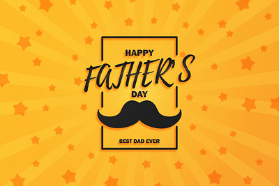 Happy father's day. Greeting card. art card design fathers day happy illustration postcard vector