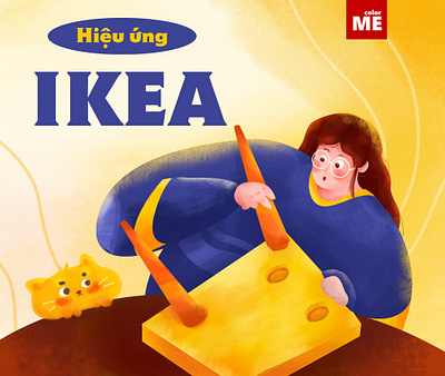 IKEA Effect design illustration vietnam