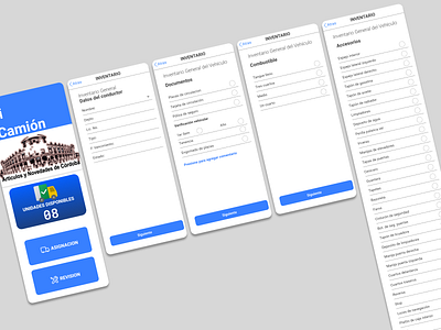 Prototype of the project for truck control