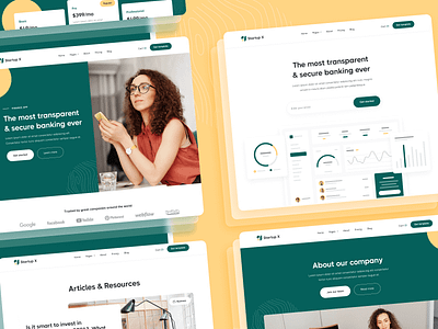 Composition - Startup X Webflow Website Template b2b b2c business fintech home homepage landing landingpage modern saas software startup tech technology template webdesign webflow website