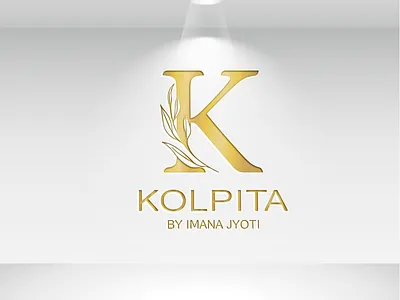 Kolpita Logo boutique logo branding design fashion logo graphic design illustration logo minimal typography vector