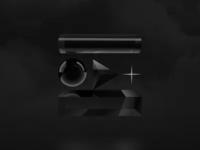 E | Made in Figma 36daysoftype 3d abstract design graphic design illustration minimal typography