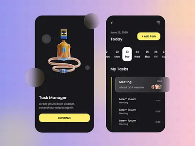 Design of task page 3d animation branding clean colorful design figma graphic design illustration logo task taskpage typography ui uidesign uidesigner ux uxdesign vector