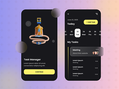 Design of task page 3d animation branding clean colorful design figma graphic design illustration logo task taskpage typography ui uidesign uidesigner ux uxdesign vector