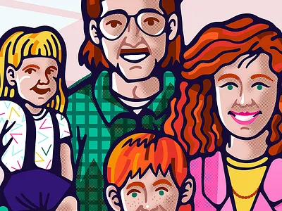 Our Business is Life Itself propaganda 80s bold illustration digital drawing illustration propaganda resident evil retro texture umbrella vector