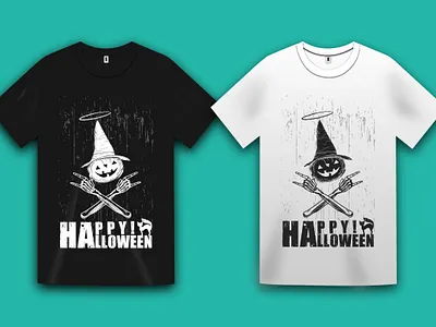 Happy Halloween t-shirt grunge