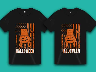 Happy Halloween T-shirt grunge