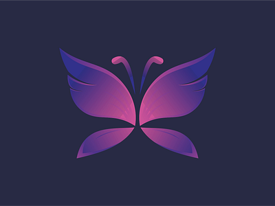 butterfly logo design illustration 3d butterfly design icon illustration logo sign symbol vector