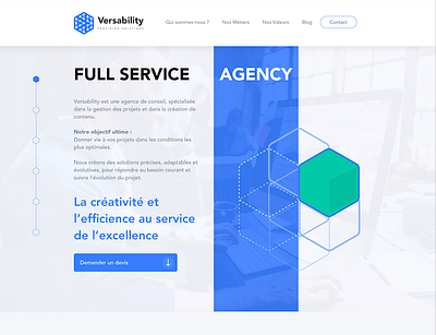Versability website branding design graphic design illustration landingpage ui ux