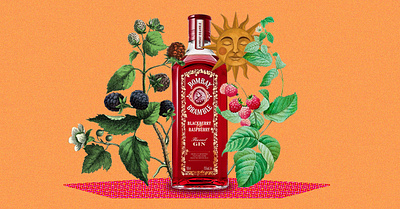 Bombay Bramble (1/3) alcohol bombay bramble bombay sapphire booze cocktail digital collage drinks gin photo collage photoshop vinepair