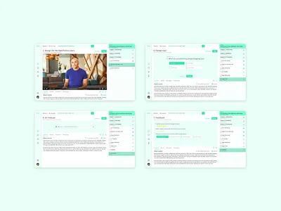 Learning app / Educational / course dashboard chapter course dashboard design edtech educational learning learning app lesson platoform udemy userinterface ux ux design webapp