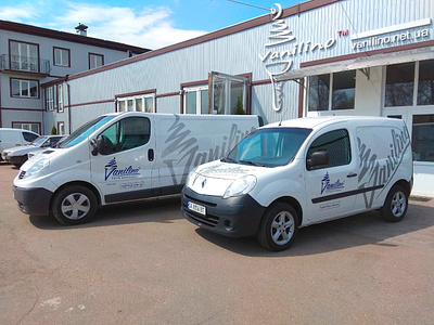 Ice cream maker car branding for