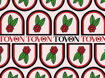 TOYON berry botanical design brand identity branding california color design graphic design leaf logo logo design plant plant logo type vector art vector design