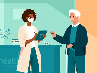 Health 2d animation biology character doctor flat health healthcare hospital illustration love med medical medicine motion pharmacy science