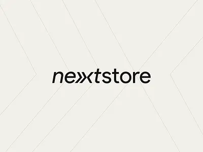 nextstore is the new once.app — rebrand arrow builder design e commerce logo minimalist modernism shopify shopping startup ui vector website