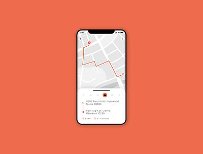 Daily UI #020 - Location Tracker dailyui design figma location location tracker mobile ui ux