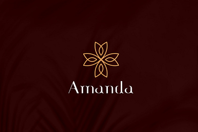 AMANDA LOGO DESIGN graphic design logo luxury minimalist