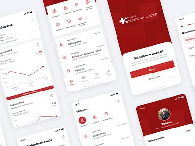 Hospital Santa Lucia app history medical report schedule