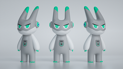 U小芯 3d illustration
