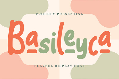 Basileyca Font branding design display font graphicdesign handlettering handwritten font illustration logo unique