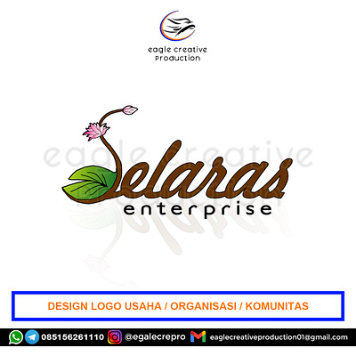 LOGO WO SELARAS ENTERPRISE branding design graphic design icon ikon illustration logo