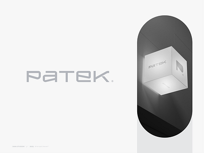 PATEK® agency brand branding company concept logo logo design logomark logotype mark minimal minimalist new york simple software startup symbol tech typography vector