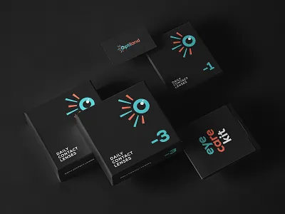Optiland branding brand brand identity branding creative eye eyewear identity inspiration logo logo design optical optician optiland store