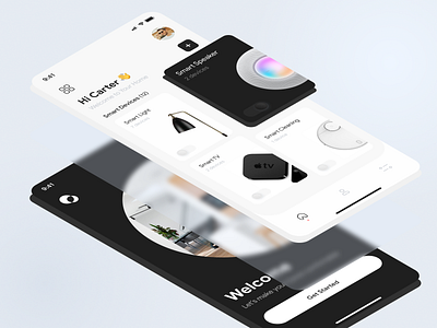 Smart Home | Mobile App Design ios mobile app mobile application mobile ui mobile ux smart smarthome ui ux