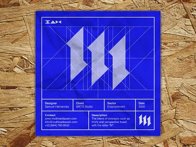 Logo Blueprint Series | MXTX branding design graphic design icon illustration logo typography