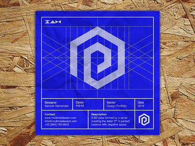 Logo Blueprint Series | PSHM branding design graphic design icon illustration logo typography vector