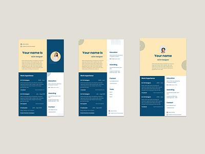 [Freebies] Aurora CV / Resume Template cv freebies portofolio resume