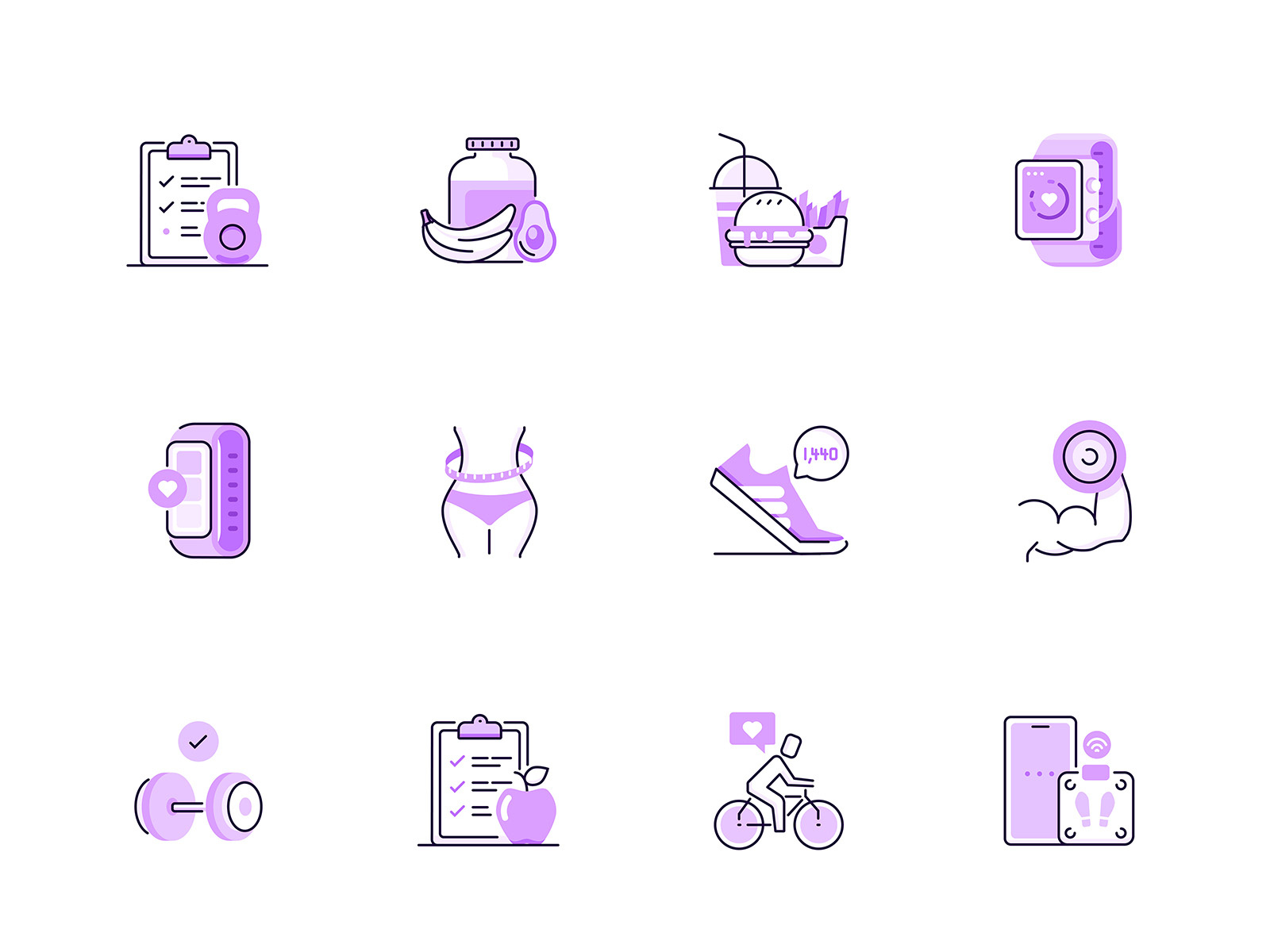 Example of Minimal Illustration Design For UI