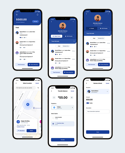 Splash Fintech App UI Design app design flat ui ux