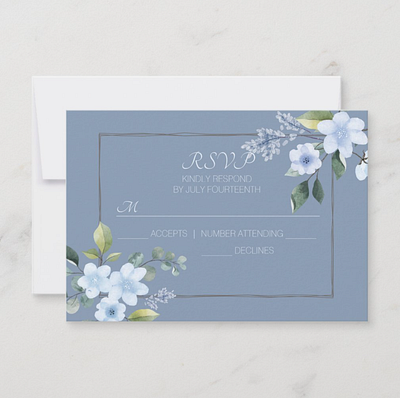 Floral Invites branding graphic design illustration print rsvp stationery vector wedding
