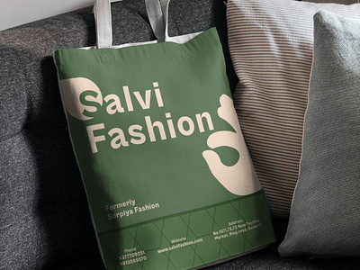 SalviFashion - Branding bag branding bag packaging branding carry bag cloth bag