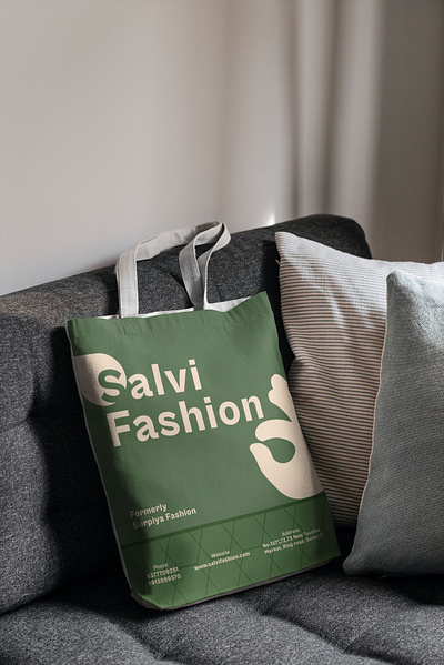 SalviFashion - Branding bag branding bag packaging branding carry bag cloth bag