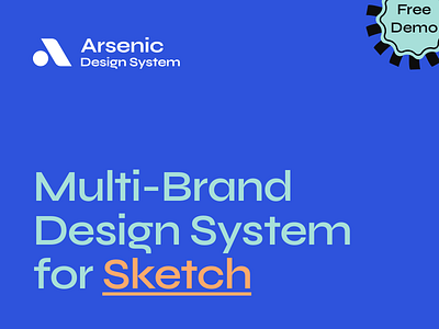 Arsenic Design System arsenic brand branding design design system figma sketch system ux xd