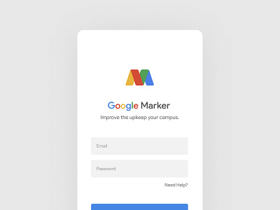 Google Marker 3d animation animation design google illustration logo minimal product design transition ui ux website