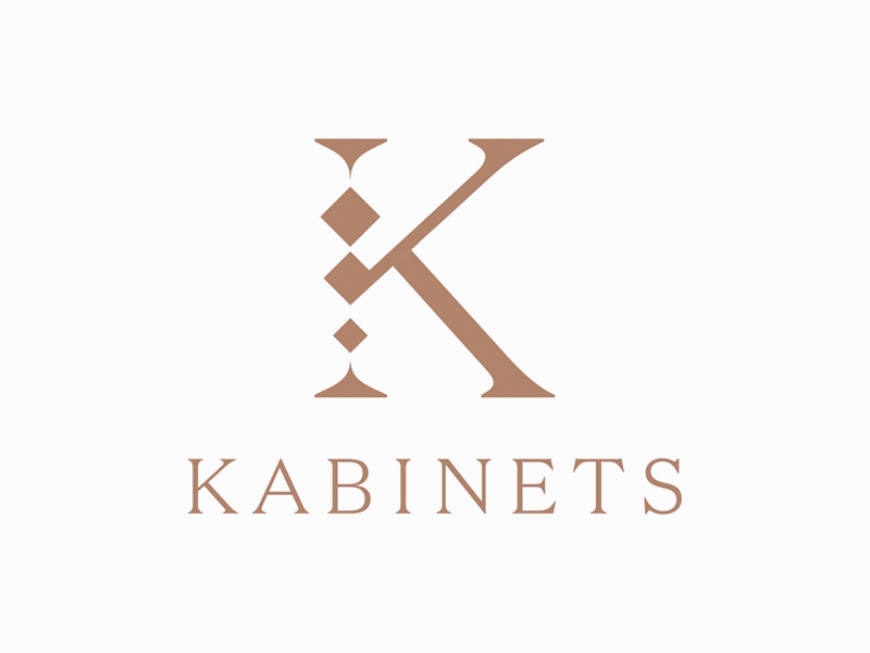 Kabinets logo 2d animation animation gif logo motion graphics