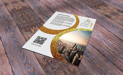 Flyer design branding company profile design flyer design illustration vector