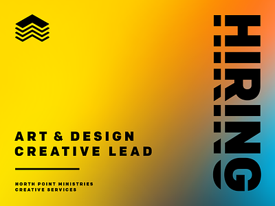 North Point Creative is Hiring art design brand design creative lead full time graphic designer hiring job north point ministries