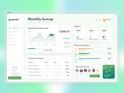 Accountick Dashboard | Accounting Platform accounting accounting app admin app application clean design dashboard dashboard design design file manager finance finance dashboard product management uiux web app