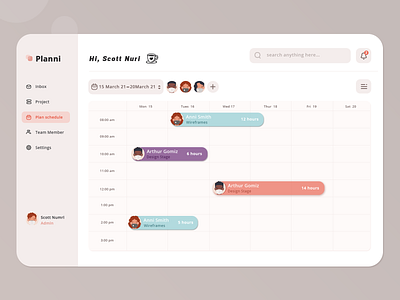 Task Plan dashboard. dashboard design header illustration landing logo plan task ui vector work