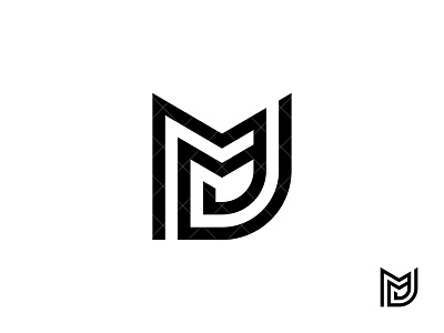 MJ Monogram Logo branding creative design graphic design icon identity jm jm logo jm monogram letterlogo lettermark logo logo design logotype minimalist mj mj logo mj monogram monogram typography