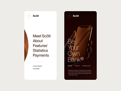 Layout (013) - Scōtt, Mobile bitcoin blockchain business nft